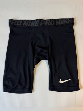 Nike Pro Dri-FIT Compression Shorts Black Training Gym Base Layer Large Workout
